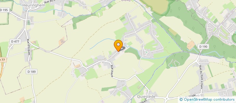 localisation de l'entreprise MADAME MARIE HELENE BLARY  ECQUES