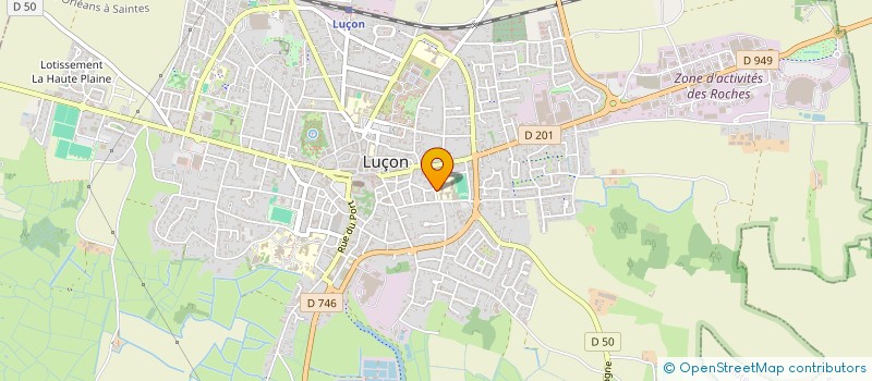 localisation de l'entreprise MADAME MARIE HELENE BOUCHISE à LUCON