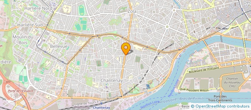 localisation de l'entreprise MADAME MARIE-HELENE BOUVRY à NANTES