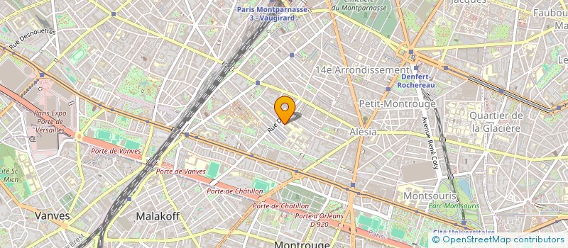 localisation de l'entreprise MADAME MARIE-HELENE BOZZI  PARIS