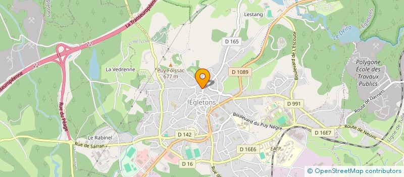 localisation de l'entreprise MADAME MARIE-HELENE BROUSSE  LAPLEAU