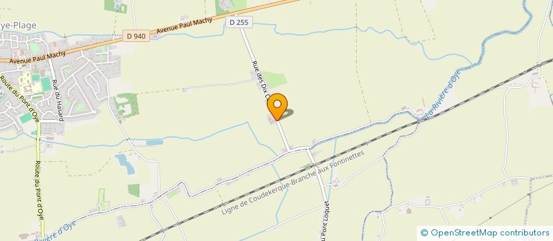 localisation de l'entreprise MADAME MARIE HELENE CABOCHE  OYE-PLAGE