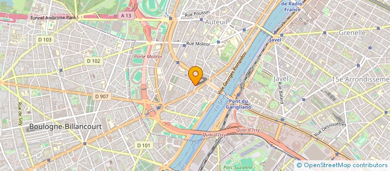 localisation de l'entreprise MADAME MARIE-HELENE CALVO  PARIS