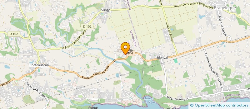 localisation de l'entreprise MADAME MARIE HELENE CANIQUITE  SAINTE-ANNE