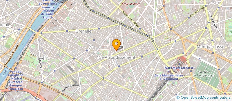 localisation de l'entreprise MADAME MARIE-HELENE CANTE  PARIS