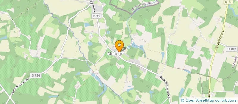 localisation de l'entreprise MADAME MARIE-HELENE CAPDEPONT  MONCLAR