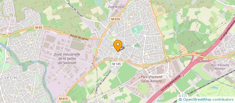 localisation de l'entreprise MADAME MARIE HELENE CARTON à VENDARGUES