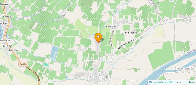 localisation de l'entreprise MADAME MARIE-HELENE CATTEAU à BERGERAC