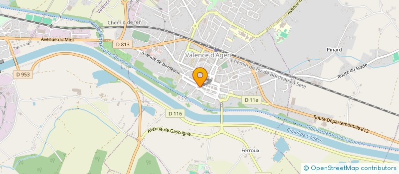 localisation de l'entreprise MADAME MARIE-HELENE CAUET à VALENCE