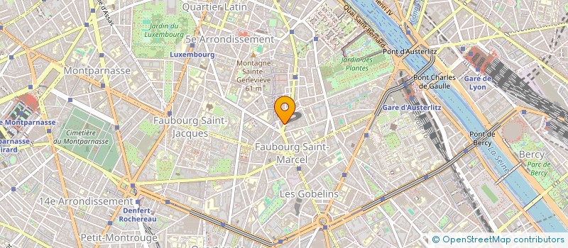 localisation de l'entreprise MADAME MARIE-HELENE COLIN  PARIS