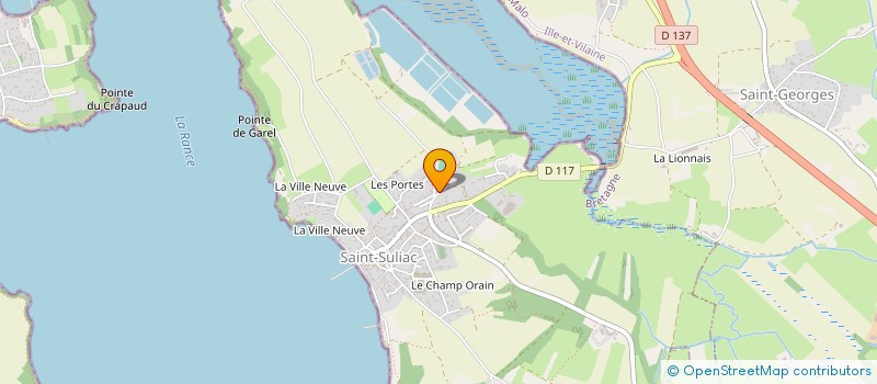 localisation de l'entreprise MADAME MARIE-HELENE COQUOIN  SAINT-SULIAC