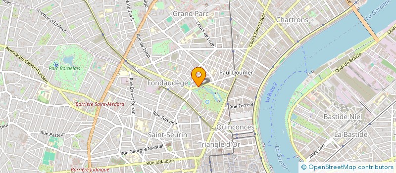 localisation de l'entreprise MADAME MARIE HELENE CORDILIN  BORDEAUX