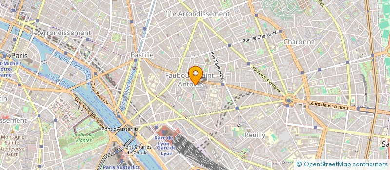 localisation de l'entreprise MADAME MARIE-HELENE COTONNEC  PARIS