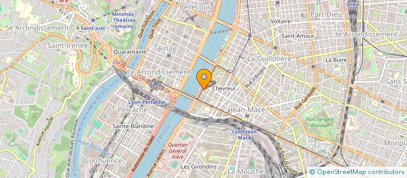 localisation de l'entreprise MADAME MARIE HELENE CRETINON  LYON