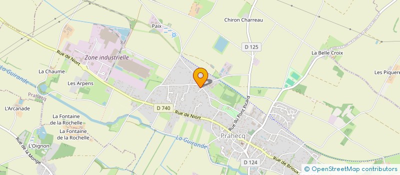 localisation de l'entreprise MADAME MARIE-HELENE DAHAI  PRAHECQ