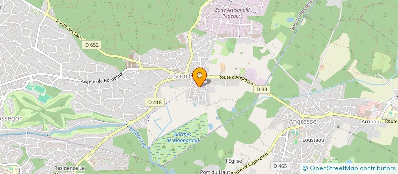 localisation de l'entreprise MADAME MARIE HELENE DE CARVALHO à SOORTS-HOSSEGOR