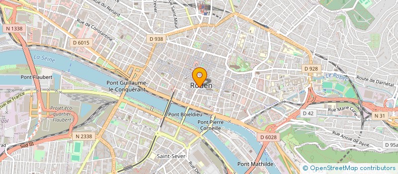 localisation de l'entreprise MADAME MARIE-HELENE DE RABAUDY MONTOUSSIN à ROUEN