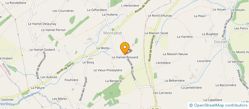 localisation de l'entreprise MADAME MARIE-HELENE DEJEAN à MONTABOT
