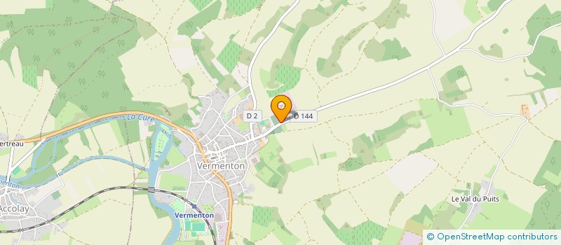 localisation de l'entreprise MADAME MARIE HELENE DEMOULIN  VARRAINS