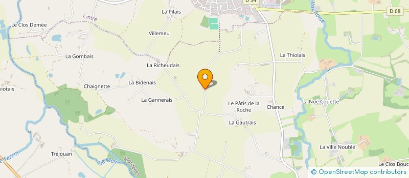 localisation de l'entreprise MADAME MARIE-HELENE DETOC à MORDELLES
