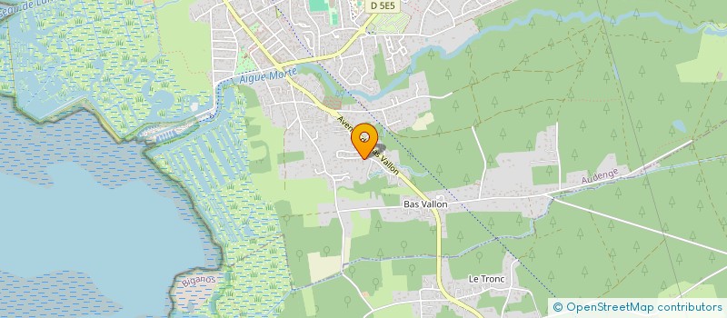 localisation de l'entreprise MADAME MARIE-HELENE DIOT  AUDENGE