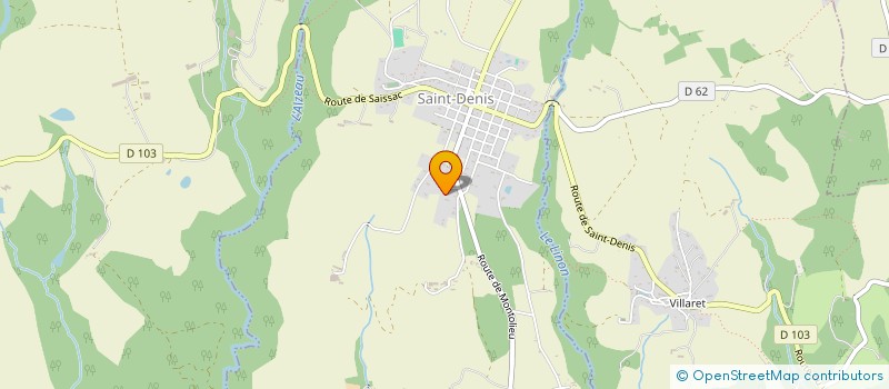 localisation de l'entreprise MADAME MARIE-HELENE DURAND  SAINT-DENIS