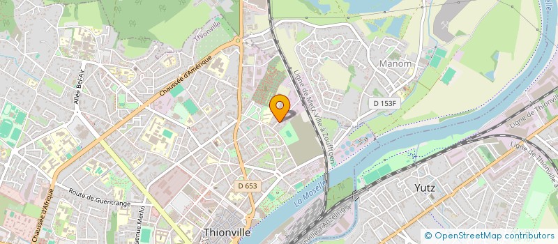 localisation de l'entreprise MADAME MARIE-HELENE FALESCHINI  THIONVILLE