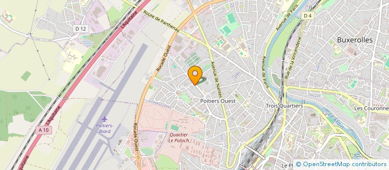 localisation de l'entreprise MADAME MARIE-HELENE FAVREAU  POITIERS