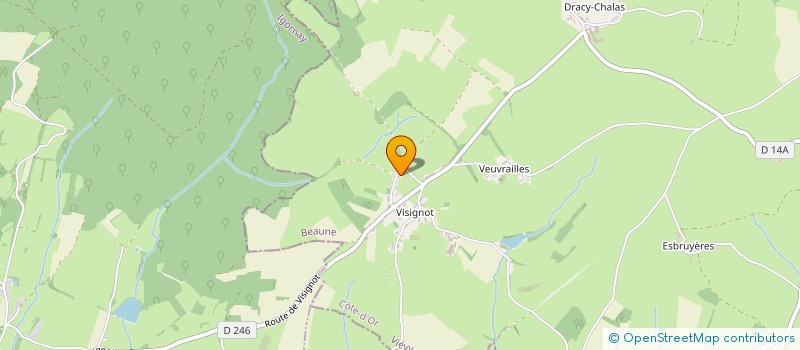 localisation de l'entreprise MADAME MARIE HELENE FERRY  VIEVY