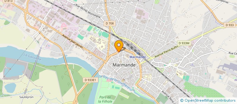 localisation de l'entreprise MADAME MARIE-HELENE FESS  MARMANDE