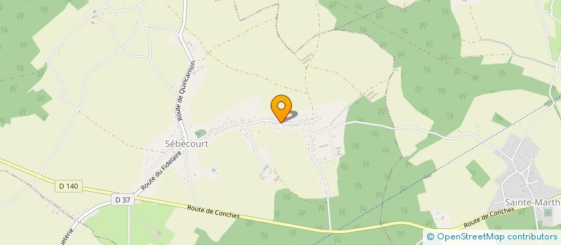 localisation de l'entreprise MADAME MARIE HELENE FORTIN  LE VAL-DORE