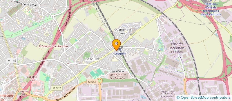 localisation de l'entreprise MADAME MARIE-HELENE FOURMENTIN à LESQUIN