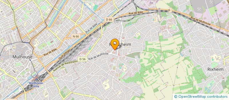 localisation de l'entreprise MADAME MARIE-HELENE GALLET  RIEDISHEIM