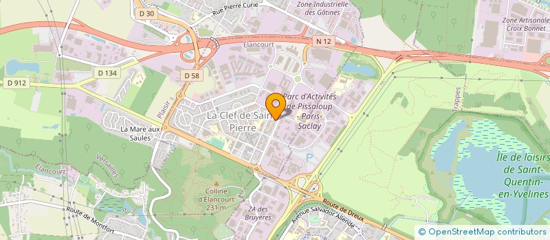 localisation de l'entreprise MADAME MARIE-HELENE GROS  ELANCOURT