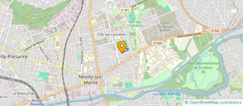 localisation de l'entreprise MADAME MARIE-HELENE GUIOT-GUILLIN  NEUILLY-SUR-MARNE