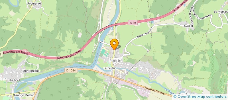 localisation de l'entreprise MADAME MARIE HELENE HALLIER  PONCIN