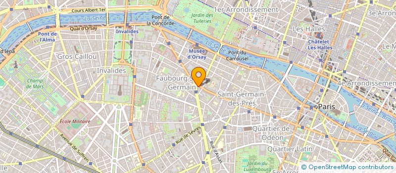 localisation de l'entreprise MADAME MARIE-HELENE HUERTAS  PARIS