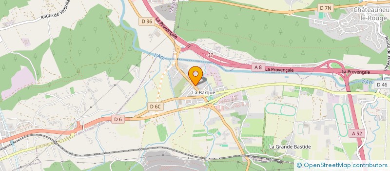 localisation de l'entreprise MADAME MARIE-HELENE HURTIG  FUVEAU