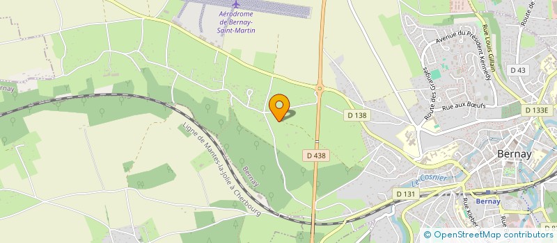 localisation de l'entreprise MADAME MARIE HELENE IPANEMA DE MOREIRA  BERNAY