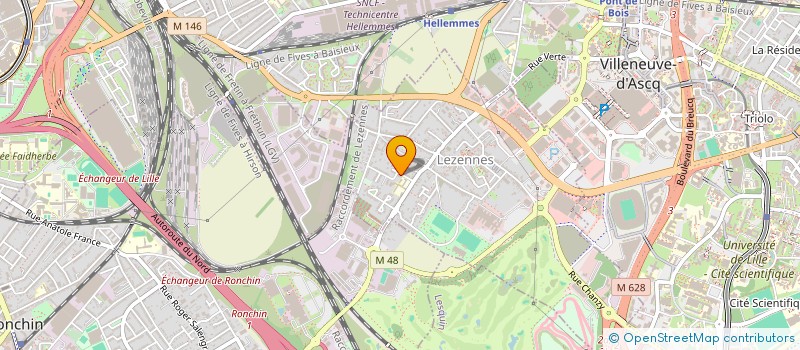 localisation de l'entreprise MADAME MARIE-HELENE JOLY  LEZENNES