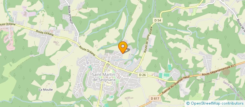 localisation de l'entreprise MADAME MARIE-HELENE LABEYRIE  SAINT-MARTIN-DE-SEIGNANX