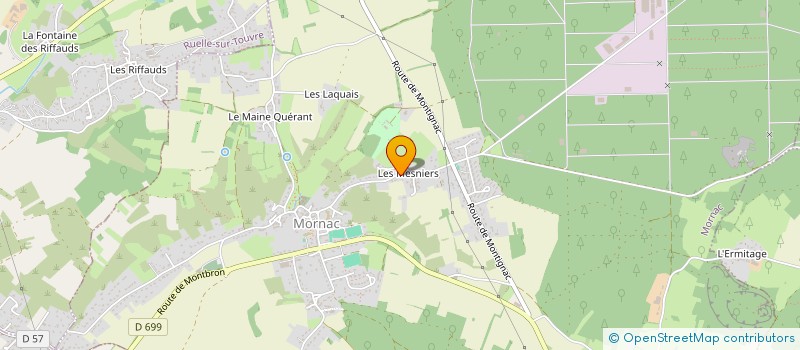 localisation de l'entreprise MADAME MARIE-HELENE LAFAURIE à CHAMPNIERS