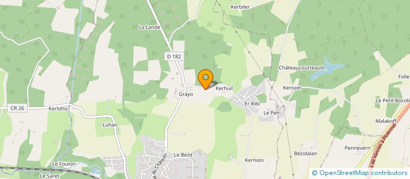 localisation de l'entreprise MADAME MARIE-HELENE LE LUHERNE à VANNES