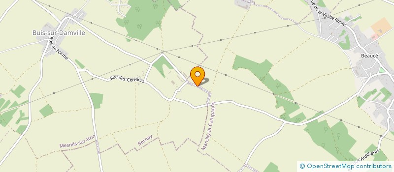 localisation de l'entreprise MADAME MARIE-HELENE LECHARDEUR  MARCILLY-LA-CAMPAGNE