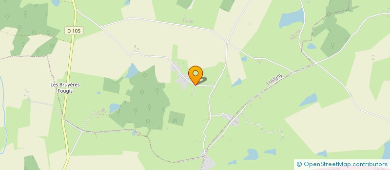 localisation de l'entreprise MADAME MARIE HELENE LEVEQUE à LUSIGNY