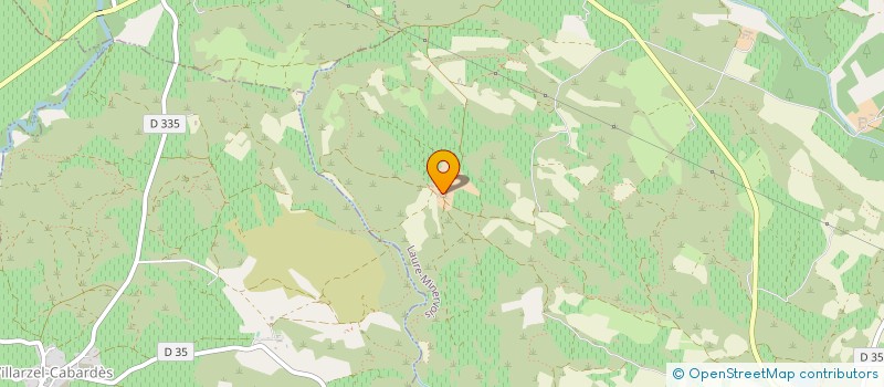 localisation de l'entreprise MADAME MARIE-HELENE LIGNERES  LAURE-MINERVOIS