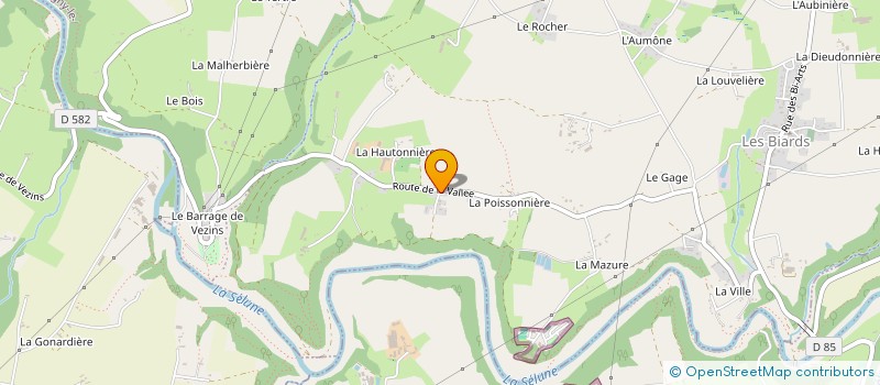 localisation de l'entreprise MADAME MARIE-HELENE LOUVION  ISIGNY-LE-BUAT