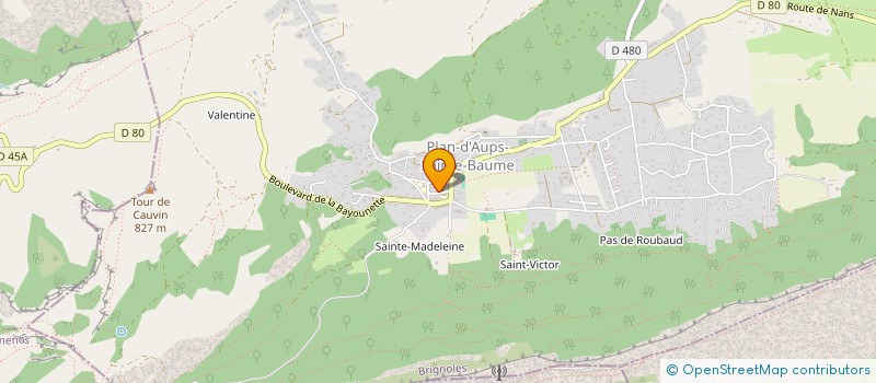 localisation de l'entreprise MADAME MARIE-HELENE MALFITANO à SAINT-ZACHARIE