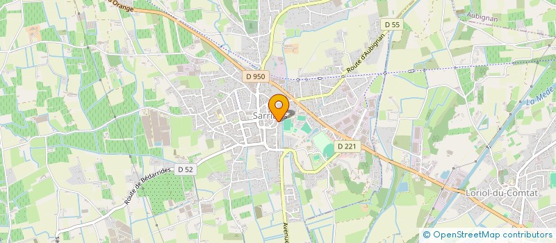 localisation de l'entreprise MADAME MARIE-HELENE MANN  SARRIANS