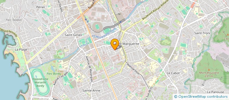 localisation de l'entreprise MADAME MARIE HELENE MARQUEZ BUELVAS à MARSEILLE